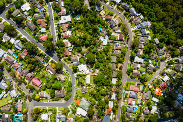 istock Sydney Suburb overhead perspective roof tops 1298785211
