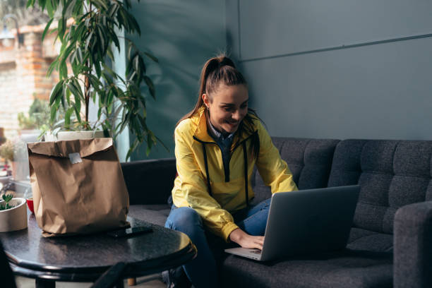 istock woman enjoying time at home 1298829788