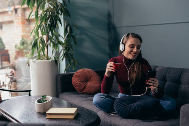 istock woman enjoying time at home 1298829892