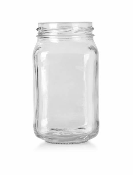 istock Open empty glass jar for food 1298832217