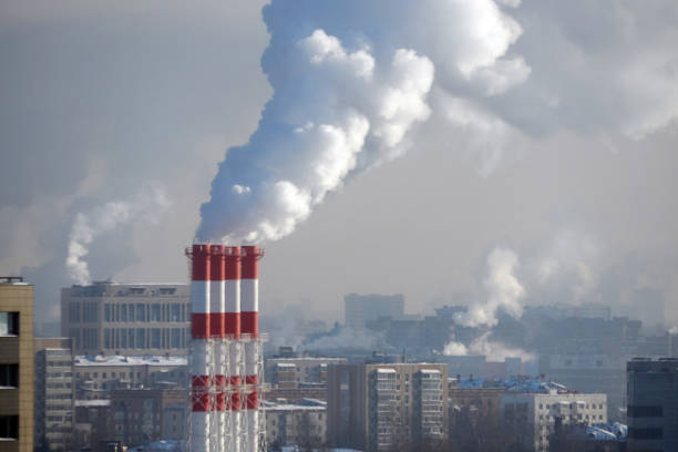 istock CHP plant steaming in winter day. 1298845489