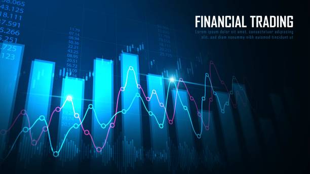 istock Stock market or forex trading graph in graphic concept 1298845531