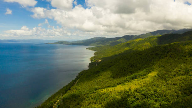 istock Leyte island is covered with rainforest. Philippines 1298854617