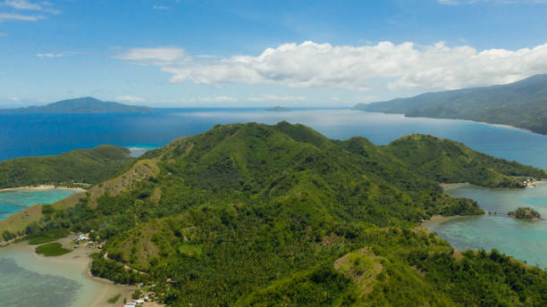 istock Tropical islands and blue sea. Philippines, Mindanao 1298855250