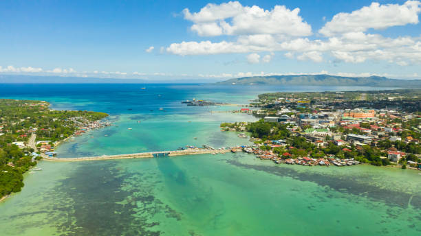 istock Dauis Bridge between the Islands of Bohol and Panglao, Philippines 1298855310
