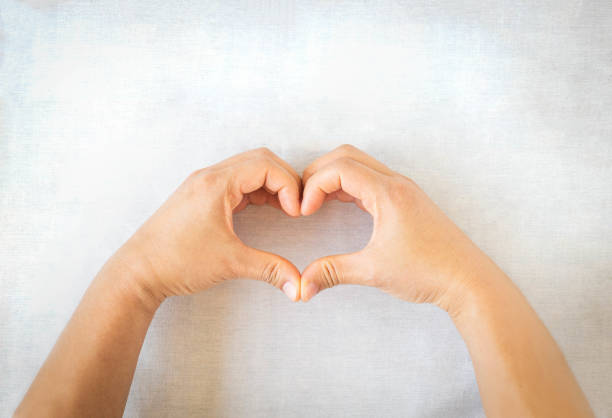 istock Hands gesture heart shape on white isolated background with copy space. Concept for love, help, kindness, donate, donor, volunteer, heart health, mental healthcare, insurance and csr business plan. 1298858956