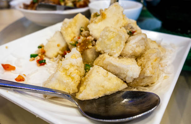 istock Fresh and healthy crispy salt and pepper tofu 1298860036