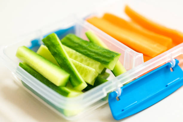 istock Plastic container for food and vegetables and fruit 1298875785