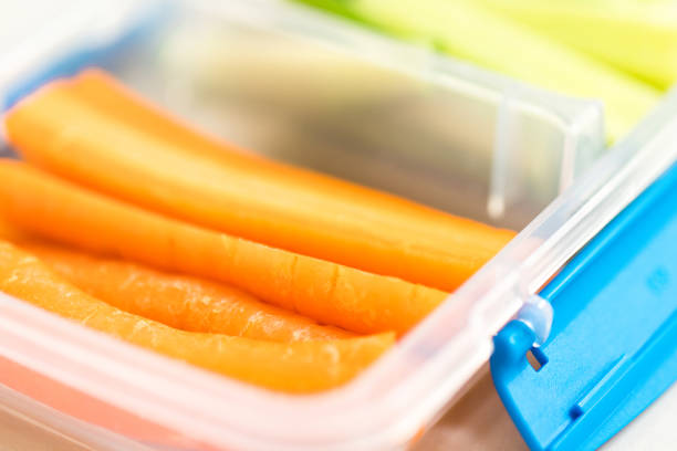 istock Plastic container for food and vegetables and fruit 1298875855