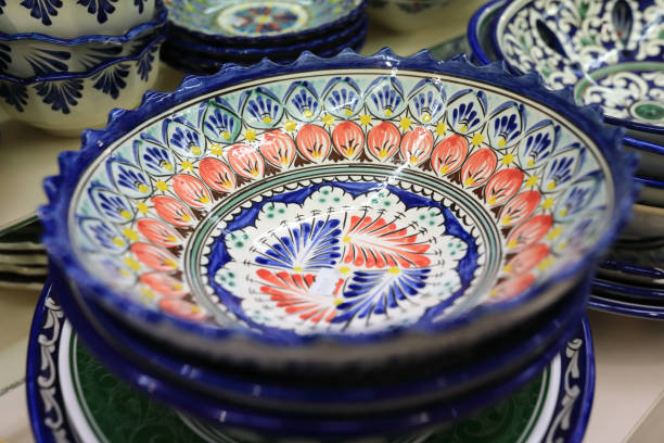 istock View of tableware with oriental ornaments 1298877236