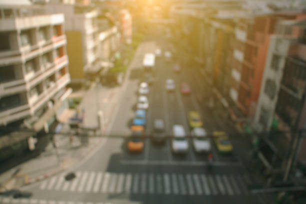 istock Blurred background of traffic in Thailand 1298888573