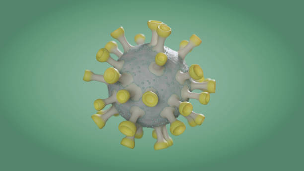 istock Corona Virus Yellow Green 1298889278