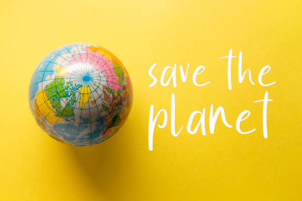istock Earth Day concept. SAVE THE PLANET word 1298889303
