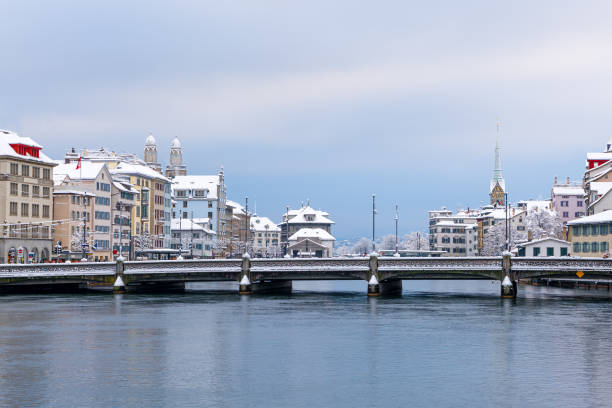 istock Winter in Zurich 1298890099