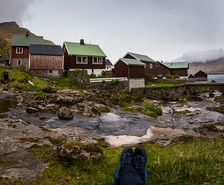 Faroe Islands in summer and winter