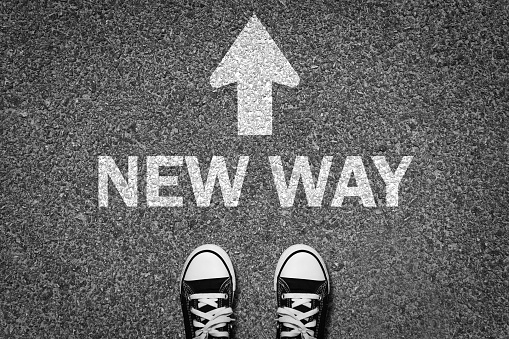 Change start new way journey