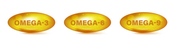 Omega Fatty Acid, EPA, DHA. Vitamin drop pill capsule Omega-3, Omega-6, Omega-9. Polyunsaturated fatty. Natural Fish. Fatty acids oil drop icons, Organic Vitamin, Nutrient Omega Fatty Acid, EPA, DHA. Vitamin drop pill capsule Omega-3, Omega-6, Omega-9. Polyunsaturated fatty. Natural Fish. Fatty acids oil drop icons, Organic Vitamin, Nutrient omega 3 and 6 stock illustrations