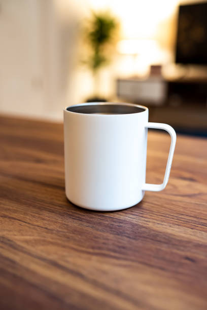 istock White and Blue Outdoorsy Coffee Mug 1298917307