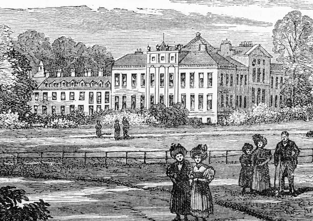 istock Victorians in front of Kensington Palace 1298932434