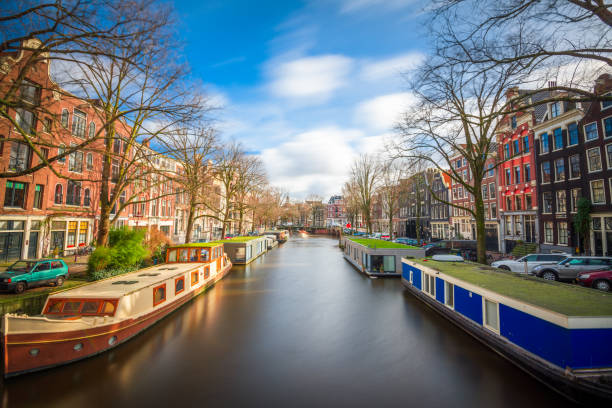 istock Amsterdam, Netherlands historic canals 1298933000