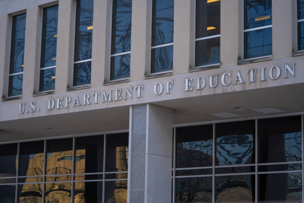US Department of Education Building. stock photo
