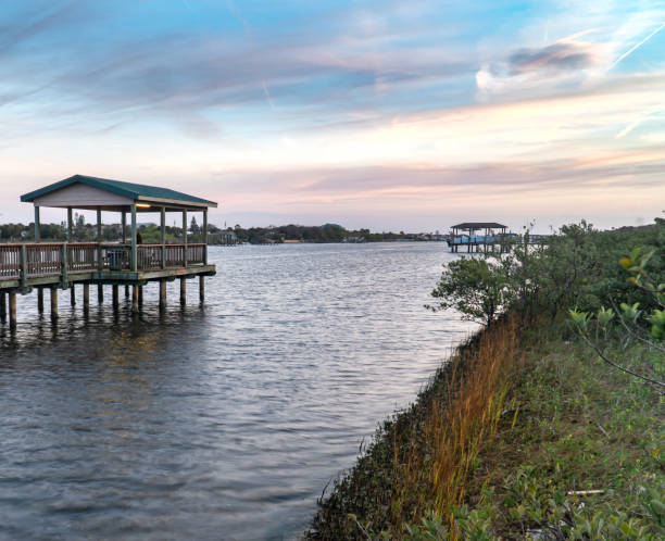 istock The Intercoastal  Waterway  from Hershel B King Park at Flagler Florida 1298940094