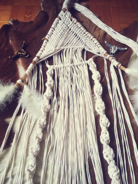 istock Macrame home decor wall hanging handmade photo 1298940115