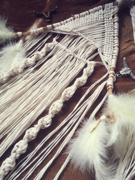 istock Macrame home decor wall hanging handmade photo 1298940130