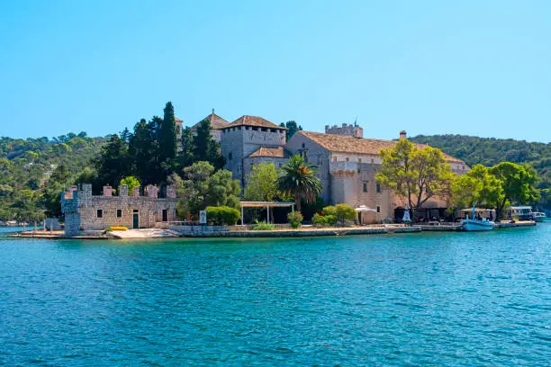 The Benedictine Monastery complex also includes Church of St. Mary at St Marys Islet in Mljet National Park.Mljet island is one of the Croatian islands that is also a National Park. Historically considered as one of Dubrovnik’s islands