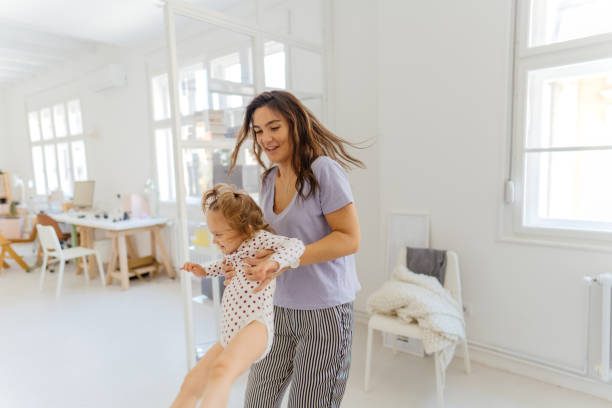 istock Being playful with my mom 1298955237