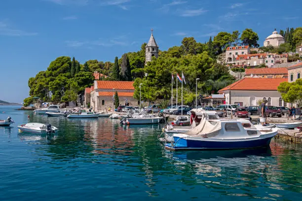 Cavtat is small town near Dubrovnik, Croatia