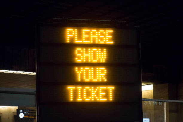 istock Ticket sales sign at the box office 1298960685