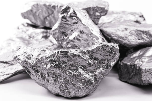 istock Molybdenite (Portugal) / molybdenite (Brazil) is a molybdenum disulfide mineral, with the chemical formula MoS2 1298961844
