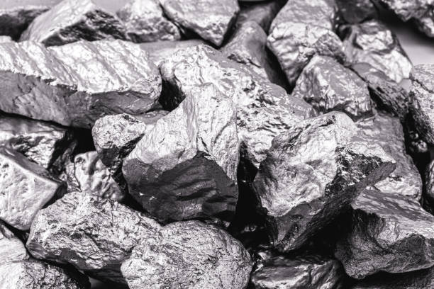 istock Molybdenite (Portugal) / molybdenite (Brazil) is a molybdenum disulfide mineral, with the chemical formula MoS2 1298961857