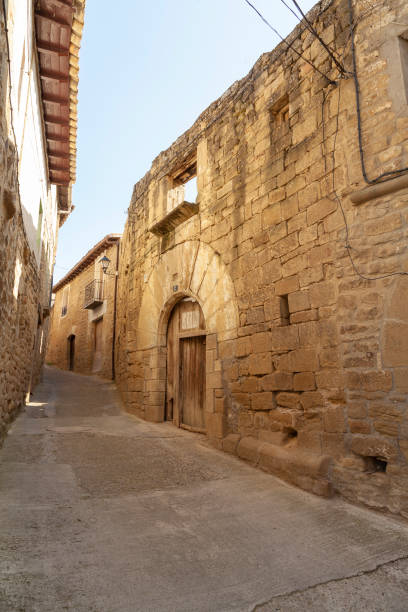 istock Old buildings in Uncastillo, Cinco Villas region, Spain. 1298962023