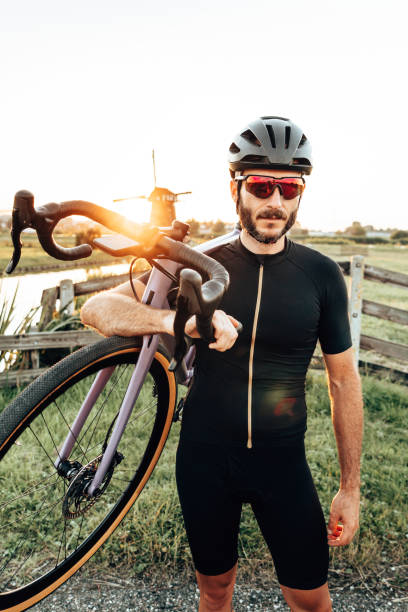 istock Cyclist in netherland at dusk 1298968954