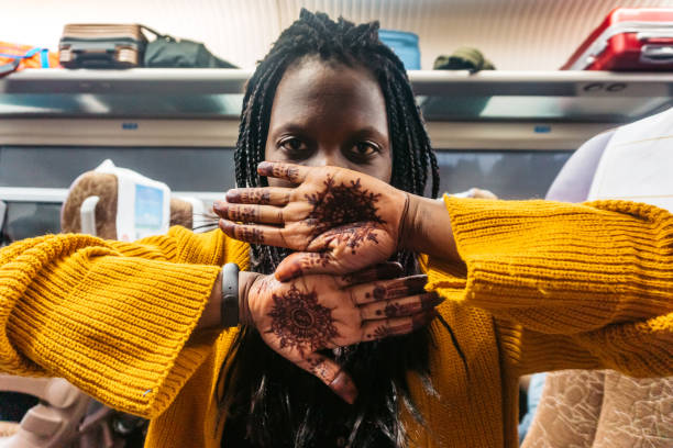 istock Woman with henna tattoos on hands 1298985214