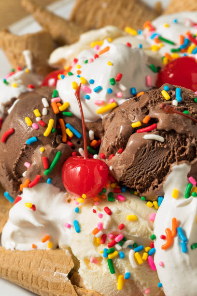 istock Homemade Ice Cream Sundae Nachos 1299000573