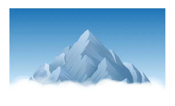 Vector illustration of Mountain Range