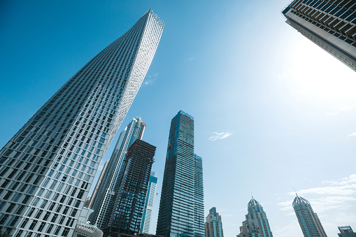 Dubai Marina skyscrapers