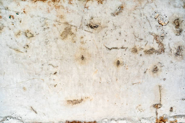 istock Dirty old rusty grunge white metal background 1299008526