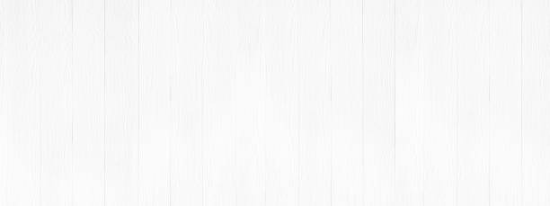 istock Panorama white artificial wood texture for pattern background. Paint wooden wall and copy space. 1299024551