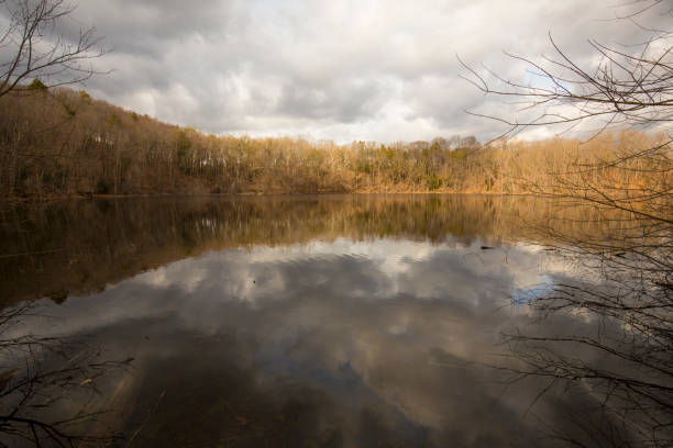 istock Great Pond, a glacial kettle hole in Glastonbury, Connecticut. 1299037142