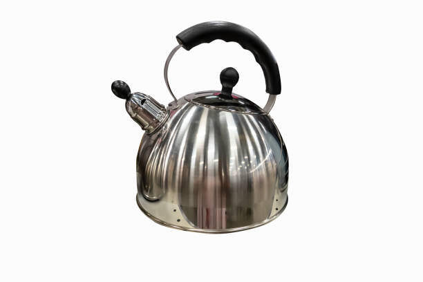 istock Stock Foto Kettle close up, isolate 1299039911