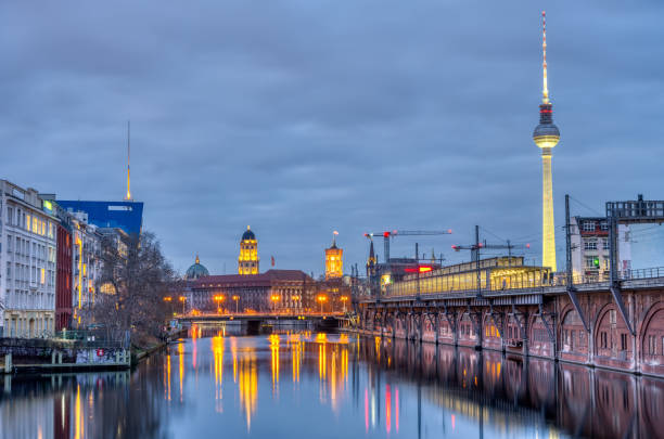 istock The river Spree in Berlinr at dusk 1299041474
