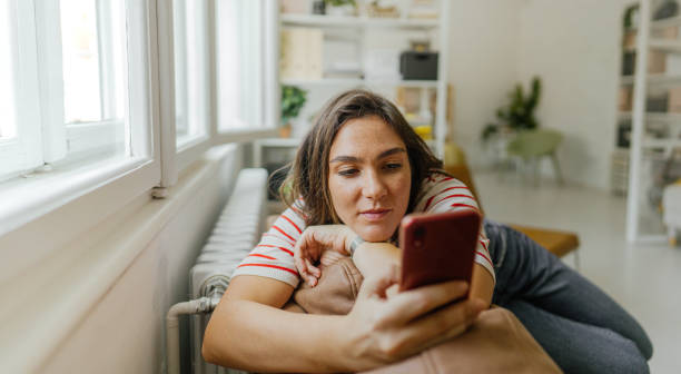 istock Checking out my social media accounts 1299058114