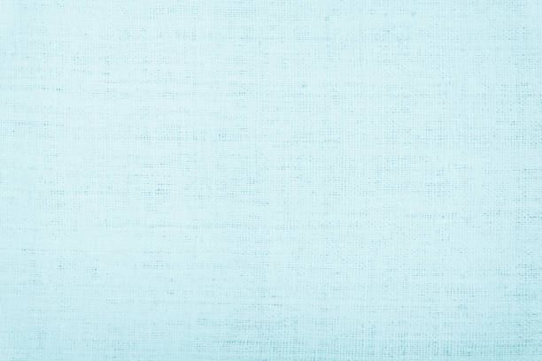istock Pastel Blue abstract Hessian or sackcloth fabric or hemp sack texture background. Wallpaper of artistic wale linen canvas. Blanket or Curtain of cotton pattern with copy space for text decoration. 1299063811