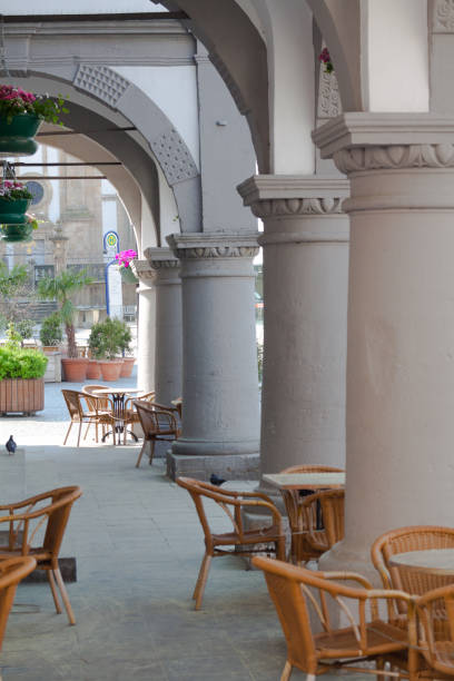 istock Arcade of town hall in Paderborn 1299069509