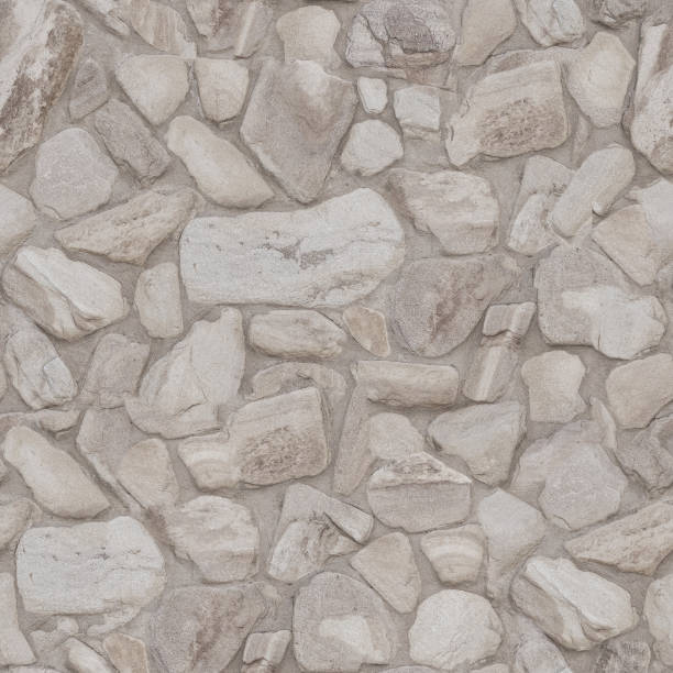istock Seamless texture Slate cut Stone. Tiling clean for background pattern. Rectangle mosaic tiles wall high resolution. Old or artificially aged in production