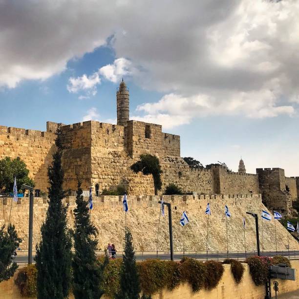 istock The impressive walls of Jerusalem Israel. 1299078661